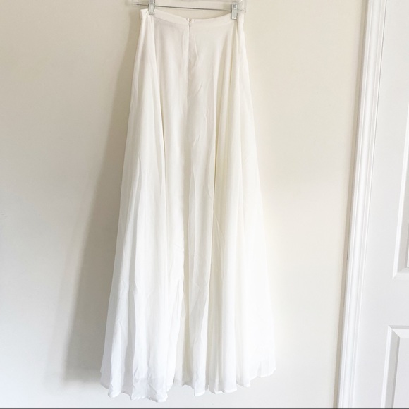BHLDN Chateau bridal maxi skirt - Picture 6 of 7